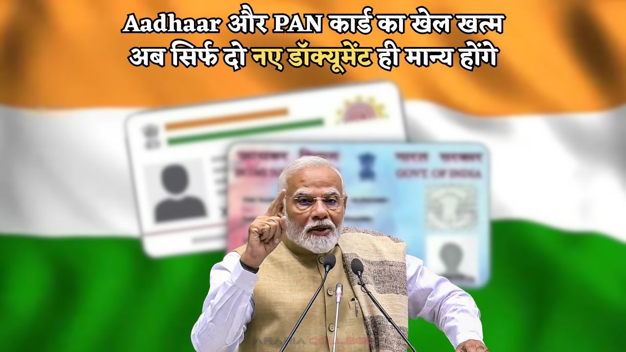 Aadhaar and PAN cards